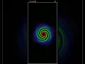 spiral rainbow in python turtle