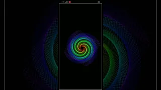 spiral rainbow in python turtle
