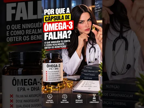 Seu Ômega 3 está te fazendo MAL #omega3 #infarto