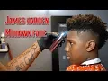 JAMES HARDEN TYPE HAIRCUT BURST FADE MOHAWK HAIRCUT TUTORIAL