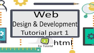 Web design and development bangla tutorial part 1 What is html html bangla tutorial part 1