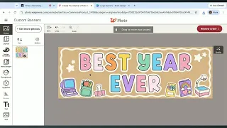 How to Edit 2 x6 Banners in Canva and Print at Walgreens