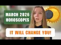MARCH 2026 Horoscopes Major Karmic Rebirth Energy All Signs