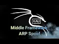 Man In The Middle Framework ARP Spoof Ethical hacking with kali linux tutorial Time For Code