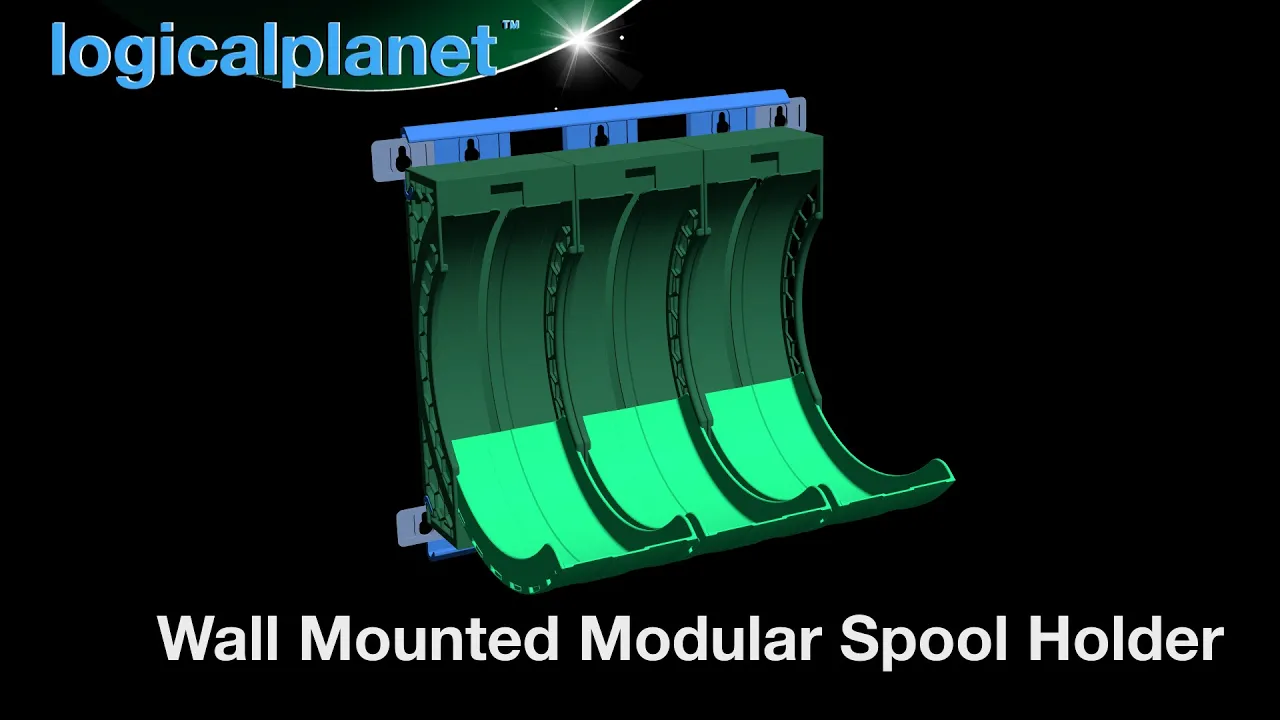 Logical Wall Mounted Spool Storage