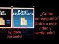 Como conseguir el chip Find Characters en FNaF World Te lo enseno con un tutorial