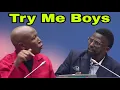 Download Lagu Julius Malema vs Ashley Sauls. Try me boys, on the issue of Kohler Barnard