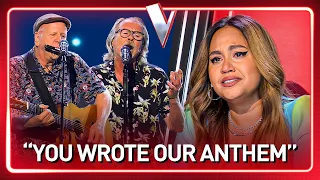 AUSTRALIAN LEGENDS make the coaches EMOTIONAL with their Blind Audition Journey