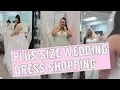 PLUS SIZE WEDDING DRESS SHOPPING Bombshell Bridal Boutique