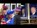 Download Lagu LIVE: King Charles Welcomes President Donald and Melania at Windsor Castle | Princess of Wales |N18G