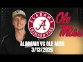 Alabama vs Ole Miss 26 Free College Basketball Picks and Predictions NCAAB Pick