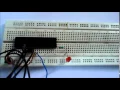 LED Blinking with ATmega32 Microcontroller