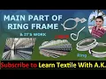 MAIN PART OF RING FRAME MAIN PART OF RING FRAME IT S WORK
