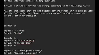Reverse a String in Java Without Touching Numbers or Special Characters