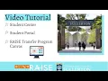Project RAISE Student Portal Tutorial