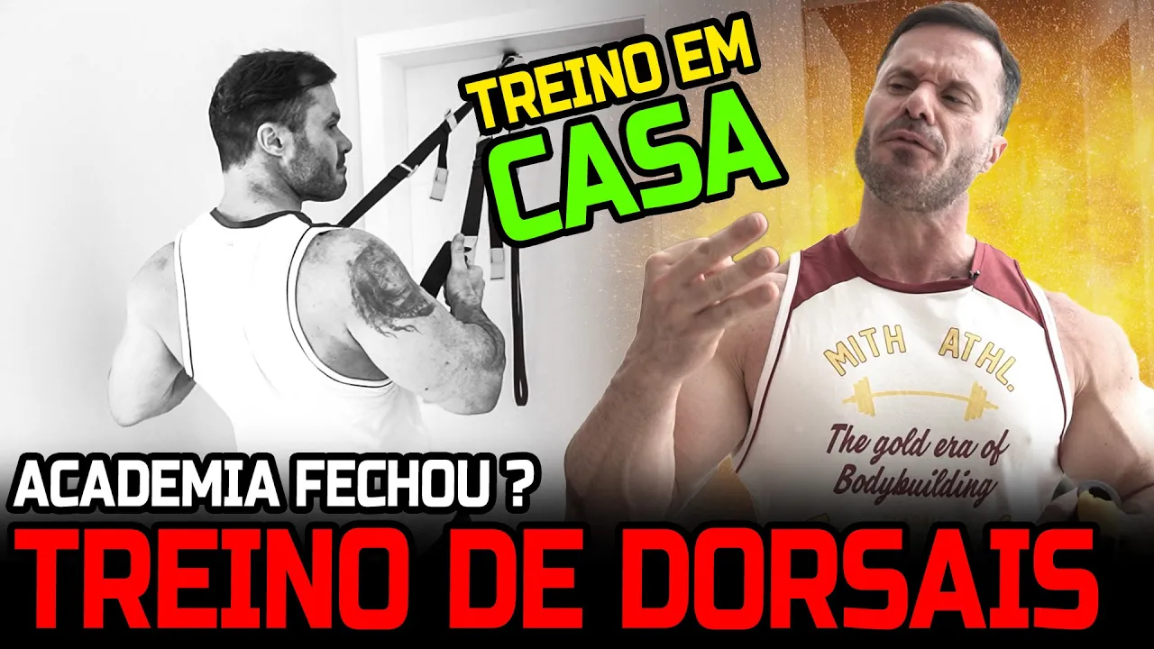 COMO TREINAR DE FORMA EFICIENTE EM CASA - DORSAIS