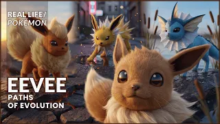 real life pok mon eevee paths of evolution pok mon documentary 