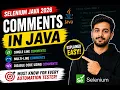 149 Comments in Java Selenium Java 2026