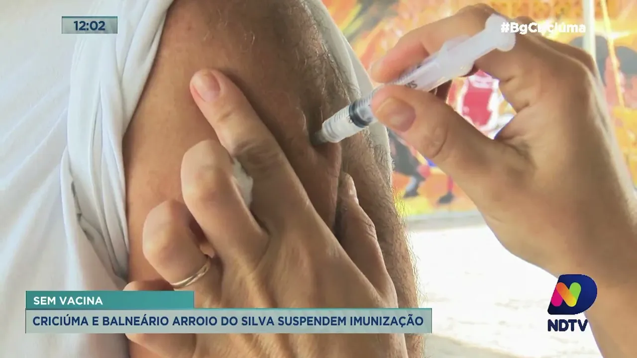 Sem doses, Criciúma e Balneário Arroio do Sul suspendem aplicação de 1ª vacina contra Covid-19