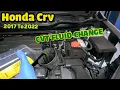 How to change CVT transmission fluid on Honda CRV 2017 to 2022 HCF2
