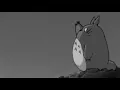 aesthetic anime totoro waving hand youtube shorts gif loop
