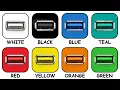 Every USB Port COLOR Explained in 13 Minutes