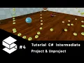 Stride tutorial C intermediate Project and Unproject