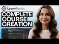 LearnWorlds Tutorial 2026 Creating a Complete Course Step-By-Step