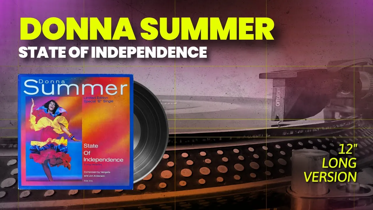 Donna Summer - State Of Independence (Long Version) 12" Extended HQ Audio (1982)