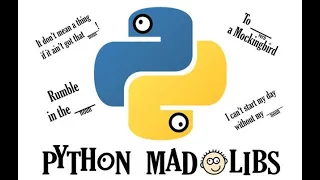 Making Mad Libs Generator in Python Part 1
