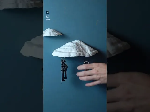 Mushroom magnetic key holder “Ganoderma Carnosum” video thumbnail