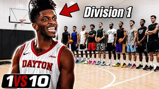 D1 Hooper vs 10 Division 3 Hoopers...
