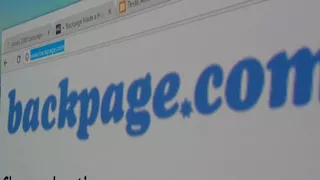 Backpage com websites seized by FBI in enforcement action
