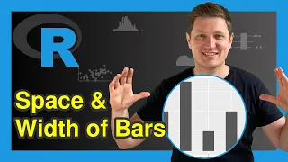 Change Space Width of Bars in ggplot2 Barplot in R Example Increase Decrease Barchart Size