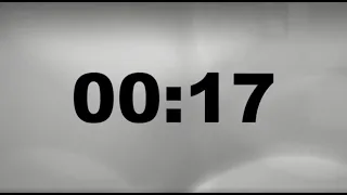 17 Second Timer - Simple Countdown with Alarm Full Screen