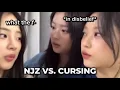NJZ vs. cursing (mostly minji and hanni)