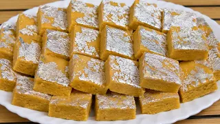 😋 गेहूं के आटे की ऐसी स्वादिष्ट बर्फी | बिना मावा के | Wheat Flour Barfi Recipe
