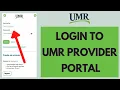 UMR Provider Login - How to Sign in to UMR Provider Portal 2023