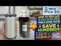 How to Replace an Aquasure Whole House Water Filter Save Money Do It Yourself