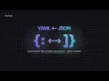 Convert YAML to JSON Back with DevTools - Easy Config File Editing