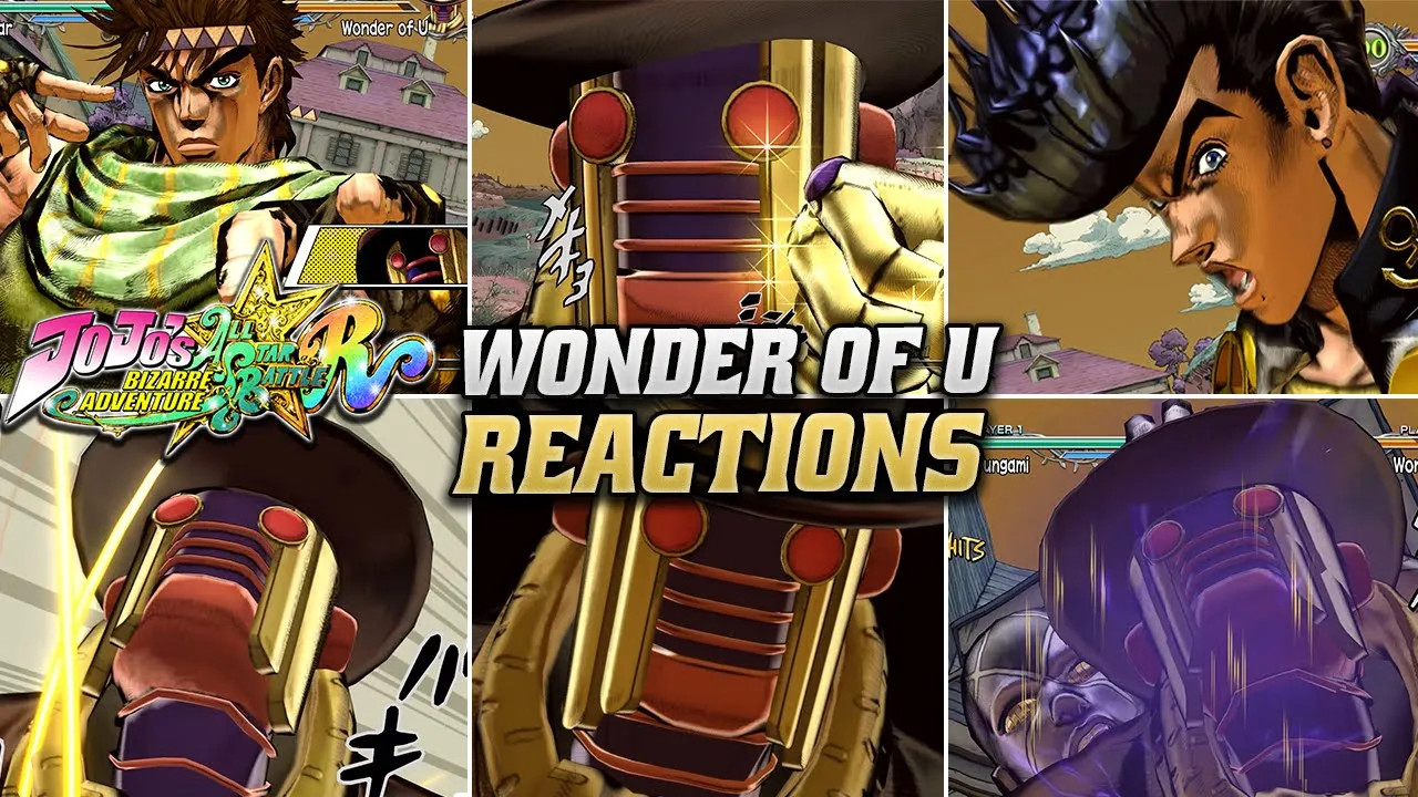 Wonder of U's Reactions | JoJo's Bizarre Adventure: All-Star Battle R