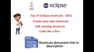 Top 25 Eclipse Shortcuts - Code like a Pro in Eclipse