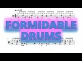 Download Lagu Formidable - Twenty One Pilots - Drums Sheet Music