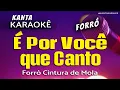 Download Lagu 🎤 Karaokê É POR VOCÊ QUE CANTO forró -  Forró cintura de mola