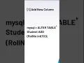 Alter Table Add Column viral MySQL