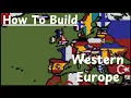 How To Build A Mini Scale World Map pt 1 Western Europe