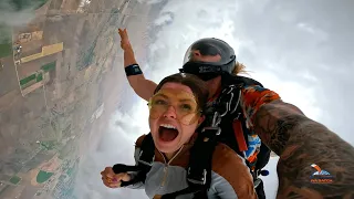 I went SKYDIVING!!
