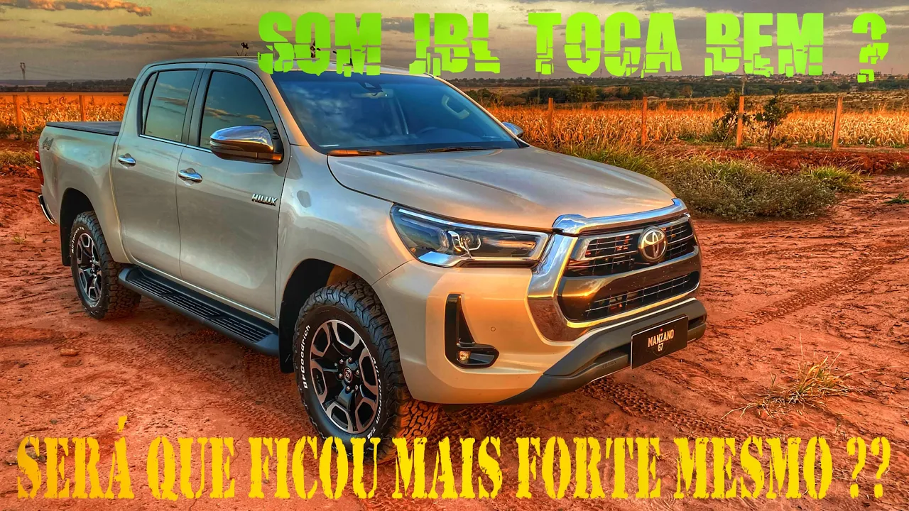 ROLÊ DE NOVA HILUX SRX 204 CAVALOS - FICOU MELHOR ?