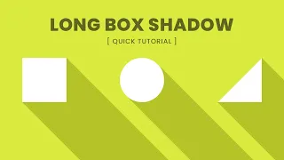 Flat Long Box Shadow Using CSS Vanilla Javascript CSS Box Shadow Effects