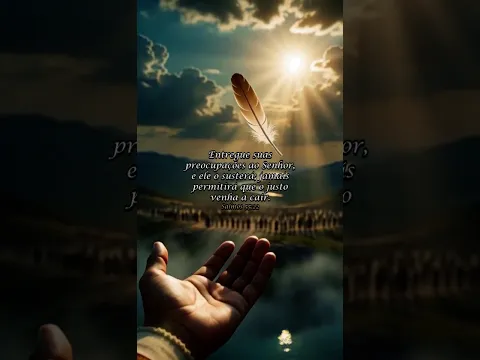 #salmos 55:22 - Entregue suas preocupações ao Senhor, e ele o susterá...